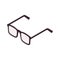 Eye Glasses Isometric Composition