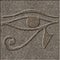 Eye of Horus chiseled in granite