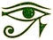 Eye of Horus - reverse Eye of Thoth