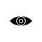 Eye icon. Look and Vision icon. Eye vector