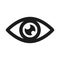 Eye icon, vision sign â€“ for stock