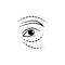 eye lift icon. Element of anti aging icon for mobile concept and web apps. Thin line eye lift icon can be used for web and mobile