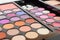 Eye make-up colorful pallete