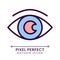 Eye pixel perfect RGB color icon