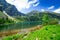 Eye of the Sea lake in Tatra mountains