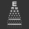 Eye Sight Test Chart