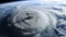 In the Eye of the Storm: Aerial View of Satellite Amidst Cyclone Chaos