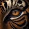 eye of the tiger close up