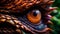 eye unreal mythical dragon reptile detailed art macro looking , monster fantastic very close up mystical design abstract