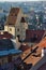 Eye windows rooftops in Sibiu