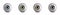 Eyeballs with clipping path