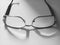 Eyeglass in closeup