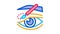 eyelid surgery incision Icon Animation