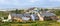 Eyeries town, a very nice village with colored houses in Ireland Beara Peninsula