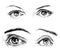 Eyes icons