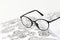 Eyewear spectacles optical glass