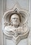 Ezekiel, relief on the facade of Basilica of Santa Croce in Florence