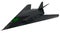 F-117. Military stealth aircraft. 3d illustration.