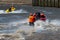 F1, F2, F3 water ski at Hanseatic Festival of Watersports, Kings Lynn Quay, River Great Ouse, Norfolk, UK 27 May 2023