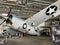 F4F Wildcat wwII plane on the USS Midway in San Diego