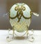 Faberge egg - jewelled egg created by the jewellery firm House of Faberge