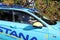 Fabio Aru of the Astana Pro Team smiles in the team car after winning stage 5 of the 2017 Tour de France