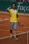 Fabio Fognini italian Tennis player exulting