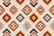 Fabric beautiful ikat pattern art. Ethnic ikat seamless pattern in tribal. American, Mexican style