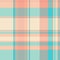 Fabric check seamless of texture pattern vector with a plaid textile tartan background