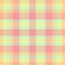 Fabric check tartan of vector pattern textile with a plaid texture background seamless