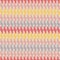 Fabric effect dense geometric design with hand drawn horizontal pastel stripes and accent coral colour. Vector seamless