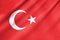 Fabric Flag of Turkey