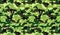 Fabric on military camouflage