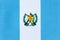 Fabric of the national flag of Guatemala