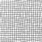 Fabric seamless pattern with textile mesh texture, black on white background. Simple wallpaper doodle grid, grunge