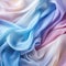 Fabric silk texture, pastel rainbow ombre trendy spring color