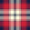 Fabric texture check plaid seamless pattern