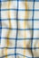 Fabric texture, chequered pattern