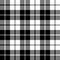 Fabric texture seamless pattern black tartan