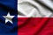 Fabric texture of the Texas Flag - Flags from the USA