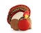 Fabric Turkey Decoration