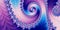 Fabulous horizontal abstract background with Spiral Pattern. You