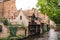 Fabulous medieval houses standing right on the canal next to the Boniface bridge Bonifaciusbrug