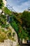 Fabulous places and streets in italian Vico Equense,Campania. Stone stairs and flowers blooming.