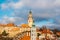 A fabulously beautiful view of the town of Cesky Krumlov in the Czech Republic. Favorite place of tourists from all over