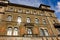 Facade of an ancient building in Budapest