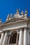 Facade of the Archbasilica of Saint John Lateran in Rome