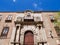 Facade of Archbishop's Palace, Palacio Arzobispal in Toledo, Castile La Mancha, Spain.