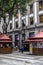 Facade of the B3, a Stock Exchange located at old downtown, the historic city center of Sao Paulo,