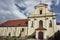 Facade of baroque monastic church